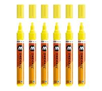 Molotow mo227229 ONE4ALL 227hs marcatore, Giallo Neon, confezione da pezzi