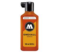 Molotow MO692085 Refill ONE4ALL - Ricarica per pennarelli indelebili, 180 ml, 1 pezzo, colore arancione