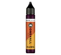 Molotow MO693233 Refill ONE4ALL - Ricarica per pennarelli indelebili, 30 ml, 1 pezzo, viola porpora