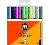 Molotow One4All 127 Hs 10er Base Set 3 10 Marker Vernice Acrilico 127HS Kit Box