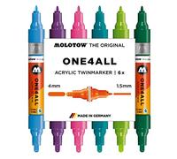 Molotow One4All Acrylic Twin Basic-Set 2 6 pastelli