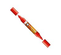 Molotow : One4All : Acrylic Twin Marker : 1.5mm and 4mm Nib : Traffic Red 013