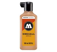 Molotow ONE4ALL Inchiostro di Ricarica per Pennarello Indelebile, Beige (117 Peach Pastel), 180 ml
