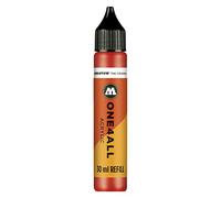 Molotow ONE4ALL Inchiostro di Ricarica per Pennarello Indelebile, Rosso (013 Traffic Red), 30 ml