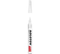 Molotow One4All-Pennarello Acrilico con Punta a scalpo, 2 mm, Vuoto, Cartone, Bianco, 0.1 x 0.1 x 0.1 cm