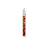 Molotow ONE4ALL - Pennarello per Vernice Acrilica, 1 mm, Bianco