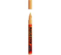 Molotow ONE4ALL - Pennarello per Vernice Acrilica, 2 mm, Beige (009 - Sahara Beige Pastello)