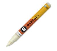 Molotow ONE4ALL - Pennarello per Vernice Acrilica, 2 mm, Bianco (229 - Natura)