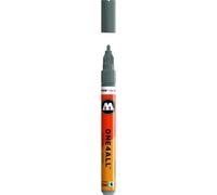 Molotow ONE4ALL - Pennarello per Vernice Acrilica, 2 mm, Grigio (238 - Grigio Blu Scuro)