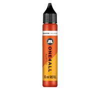 Molotow One4All Refill acrilico 30 ml (inchiostro per ricarica di marcatori acrilici, ad alta copertura e permanente, ad asciugatura rapida, per quasi tutte le superfici) 245 rosso lampone