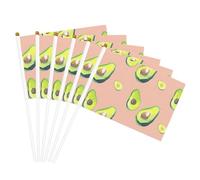 Molte immagini di avocado Stampa Convenienza Bandiera Palmare Bandiere Leggere Decorazione Interni Esterni Eventi Feste