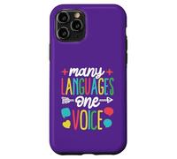 Molte lingue, una sola voce Custodia per iPhone 11 Pro