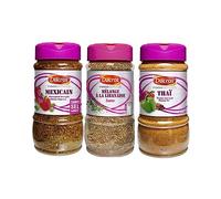 Molte spezie del mondo : miscela messicana (185 g) - miscela libanese "Zaatar" (180 g) - miscela tailandese (240G)