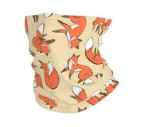 Molte volpi stampa scaldacollo per uomo donna maschera da sci sciarpa invernale scaldacollo per tutte le condizioni atmosferiche