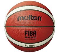 Molten B5G4000 Pallone Da Basket, Colore: Arancione/Avorio 5