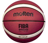 Molten Pallacanestro B5G3850 TOP Pallone da allenamento in pelle sintetica, 12 campi, misura 5