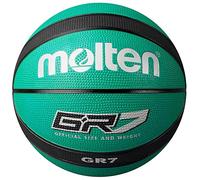 molten Palla da basket, Verde (grün/schwarz), 7