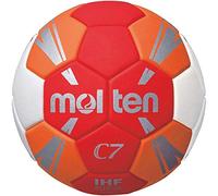 Molten C7 H0C3500-RO - Pallone da allenamento, colore: Rosso/Arancione/Bianco/Argento