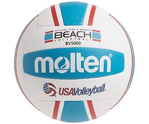 Molten Elite Beach Volleyball, Donna Unisex Bambino Uomo, Red/Blue
