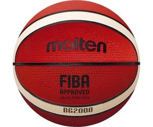 MOLTEN EUROPE Palle da basket-B5G2000 Basket Arancio/Ivorio 5