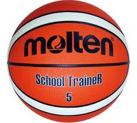 Molten SchoolTraineR - Pallacanestro, colore: arancione/avorio 5