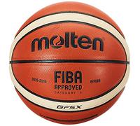 Molten - Pallone da pallacanestro, misura 5, colore: arancione