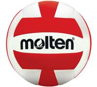 Molten Recreational Volleyball - Rosso Rosso/Bianco Ufficiale (MS500-RED)