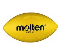 Molten - Soft-AF, Pallone da football americano, Ø 270 mm, colore: Giallo