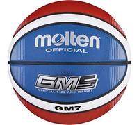 Molten Top Training - Pallone da basket, misura 7, colore: Blu/Rosso/Bianco