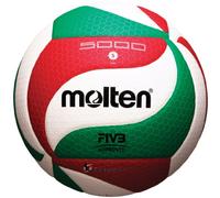 Molten V5M5000 - Pallavolo NCAA Flistatech, da uomo, colore: Rosso/Verde/Bianco, Ufficiale