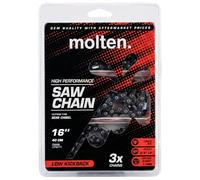MoltenSales Catena per motosega 3/8 .043 55DL, ricambio per Stihl MS 170 250 251 61PMM355 Oregon 90PX055G 90PX R55, confezione da 3