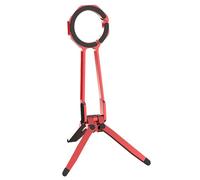 Molteplici angoli di rotazione del supporto del treppiede del supporto della serratura a molla stabilizzatore clip di trasporto per la maggior parte dei telefoni cellulari