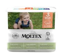 Moltex Pure & Nature Midi Size 3 pannolini ECO usa e getta 4-9 kg 33 pz