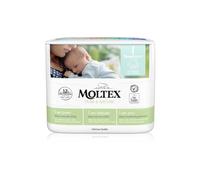 Moltex Pure & Nature Newborn taglia 1 pannolini ECO usa e getta 2-5 kg 22 pezzi - Pannolini ecologici