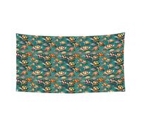 Molti animali tartarughe marine stampa banner di Halloween perfetto per Halloween Natale design su un solo lato forniture di decorazione del partito