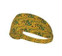 Molti bellissimi girasoli stampa elastica fascia sportiva con fascia elastica perfetta per caschi corsa ciclismo palestra allenamenti
