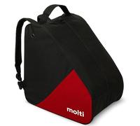 molti Borsa da sci fino a 195 cm, impermeabile in poliestere 600D, per 1 paio di sci, materiale antistrappo, scomparto interno, ventilazione, tracolla e maniglie (nero-rosso, 200 x 28 x 28 cm)