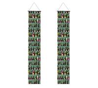 Molti Cactus Stampa Artistica Comodo Storage Care Banner Sfondo Design Specificamente Forniture di Celebrazione