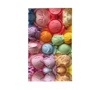 Molti gelati colorati Stampa Esterna Bandiera Decorativa Giardino Patio Mailbox Portico Veranda Decorazioni Display