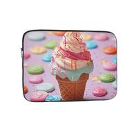 Molti gelato colorato Caso Del Computer Portatile 15 pollici, TSA Manicotto Del Computer Antiurto Protettivo Notebook Caso Impermeabile Copertura di Trasporto Del Computer Valigetta Borse Uomini Donne