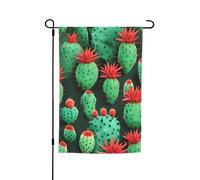 Molti piccoli cactus stampa artistica per ogni occasione giardino tutte le stagioni bandiera esterna decorazione cortile per patio bandiere