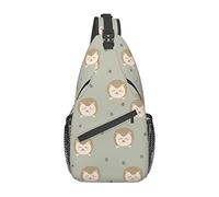 Molti Ricci Simpatici Pinguini Che Scattano Foto Borsa A Tracolla, Borsa A Tracolla Sul Petto Per Uomo E Donna, Utilizzata Per Il Tempo Libero E I Viaggi