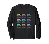 Molti Stati d'animo di Esca Divertente Amante degli Animali Vintage Maglia a Manica