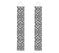 Molti striscioni per porta con stampa di teschio messicano, striscioni decorativi da appendere per interni ed esterni per feste e celebrazioni