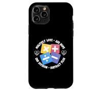 Moltiplicare l'amore aggiungere speranza End Division Sottrarre Paura Matematica Amante Custodia per iPhone 11 Pro