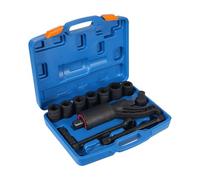 Moltiplicatore di coppia 5500 Nm, amplificatore di coppia 1:58, set di chiavi per ruote 21 mm/24 mm/27 mm/30 mm/32 mm/33 mm/38 mm, quadrato, per escavatori, trattori, forature pneumatici, cambio ruote