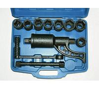 Moltiplicatore di forza per bulloni in valigetta + set 7 bussole PROFESSIONALE
