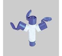 Moltiplicatore industriale 220v spina 2p+t 16a 3 prese 2p+t 16a