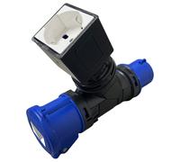 Moltiplicatore Prese Industriali Spina 16A Presa Shuko E Presa 16A Rosi 1001802