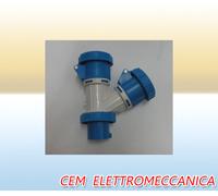 Moltiplicatore spina industriale a 2 uscite monofase, sdoppiatore mobile stagno